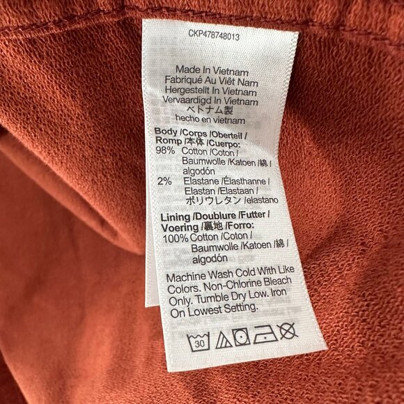 Madewell XL Corduroy Twill Oversized Shirt-Jacket in Stained Mahogany - Picture 6 of 8